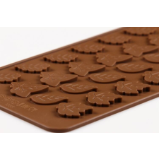  Levél alakú szilikon csokiforma sütés és főzés