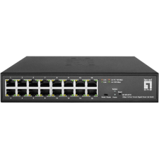 Level One LevelOne GES-2216 hálózati kapcsoló Vezérelt L2 Gigabit Ethernet (10/100/1000) Fekete (GES-2216) hub és switch
