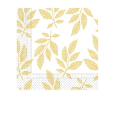  Levél Orange Leaves szalvéta 20 db-os 33x33 cm party kellék