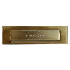  Levélbedobó fém réz postaláda