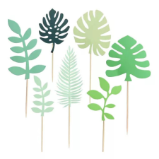  Levelek dísz 7db/csomag party kellék