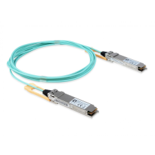 LevelOne AOC-0503 100Gbps QSFP28 Active Optical Cable 3m kábel és adapter