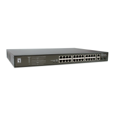 LevelOne FGP-2831 PoE Gigabit Switch hub és switch