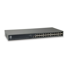 LevelOne GEP-2682 TURING 26-Port L3 Lite Managed Gigabit PoE Switch hub és switch