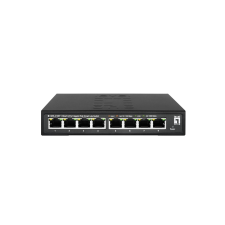 LevelOne GES-2108P Hilbert Gigabit Switch hub és switch