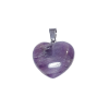 Levendula Álom Ajándékbolt Ametiszt kis szív medál