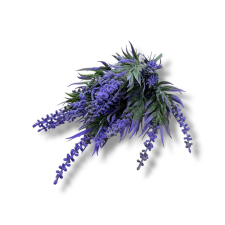  Levendula művirág szálas dekoráció