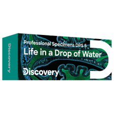 Levenhuk Discovery Prof DPS 5 mikropreparációs készlet. "Élet egy csepp vízben” mikroszkóp