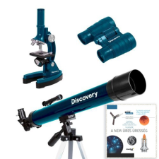 Levenhuk Discovery Scope 3 optikai készlet és könyv, 79204 mikroszkóp