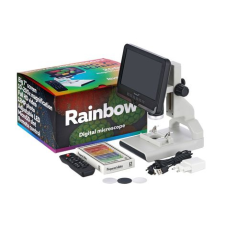 Levenhuk Rainbow DM700 LCD digitális mikroszkóp távirányítóval, 7'' színes kijelzővel, 76825 mikroszkóp