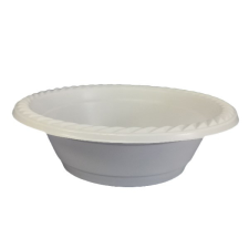 - Levesestál újrahasználható műanyag fehér 500ml 100db/csomag party kellék