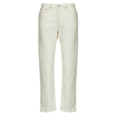 Levis Egyenes szárú farmerek 501® CROP Fehér US 28 / 28