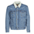 Levis Farmerkabátok TYPE 3 SHERPA TRUCKER Kék EU XXL