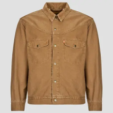 Levis Farmerkabátok WESTERN SHORTHORN TRK Barna EU L