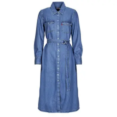 Levis Hosszú ruhák QUINCEY LS MAXI DRESS Kék EU XS