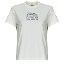 Levis Rövid ujjú pólók FAVORITE TEEE RHINESTONE EAGLE POSTER Fehér EU L női póló
