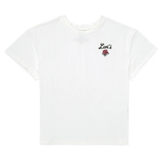 Levis Rövid ujjú pólók LVG OVERSIZED LEVIS ROSE TEE Fehér 2 éves