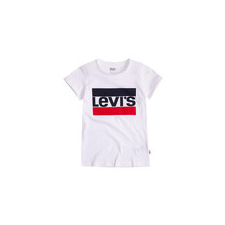 Levis Rövid ujjú pólók SPORTSWEAR LOGO TEE Fehér 14 éves gyerek póló