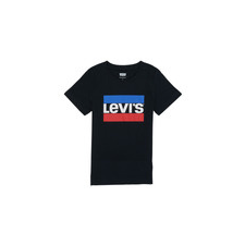 Levis Rövid ujjú pólók SPORTSWEAR LOGO TEE Fekete 14 éves gyerek póló