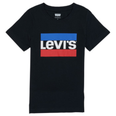 Levis Rövid ujjú pólók SPORTSWEAR LOGO TEE Fekete 5 éves