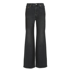 Levis Ruhák RIBCAGE BELLS Fekete US 30 / 32 női nadrág