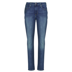Levis Skinny farmerek 721 HIGH SKINNY-TORE IT UP NO DX T2 Kék US 29 / 28