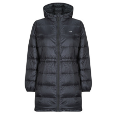 Levis Steppelt kabátok POLLY MIDI PUFFER Fekete EU M
