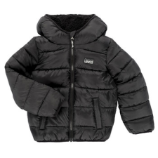 Levis Steppelt kabátok  SHERPA LINED MDWT PUFFER Fekete 8 éves gyerek kabát, dzseki