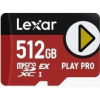 Lexar Memory card Lexar PLAY Pro microSD Express 7.1 512GB (LMSXPS0512G-BNNNG)