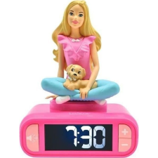 Lexibook Barbie ébresztőóra 3D éjszakai fénnyel (RL800BB) barbie baba