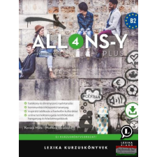 Lexika Kiadó Allons-y Plus 4 tankönyv (B2) nyelvkönyv, szótár