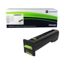 Lexmark 24B6510 festékkazetta 1 db Eredeti Sárga nyomtatópatron & toner