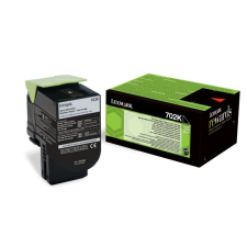 Lexmark 702K (70C20K0) Black nyomtatópatron & toner