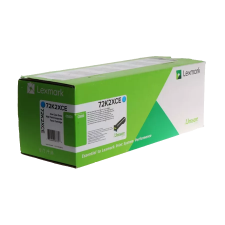 Lexmark 72K2XCE festékkazetta 1 db Eredeti Cián (72K2XCE) nyomtatópatron & toner