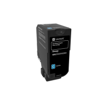 Lexmark 74C20C0 (CS72x) Eredeti Visszajuttatásos Toner Ciánkék nyomtatópatron & toner