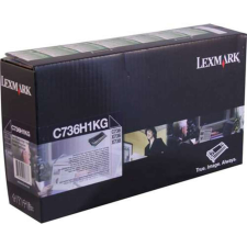 Lexmark C736H1KG Fekete Lézertoner - 12000 oldal nyomtatópatron & toner