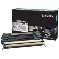 Lexmark C746 C748 lézertoner eredeti Black 12K C746H1KG nyomtatópatron & toner