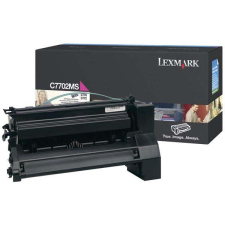 Lexmark C7702MS - eredeti toner, magenta (magenta) nyomtatópatron & toner