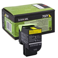 Lexmark CS310 SC410 SC510 lézertoner eredeti Yellow 1K 70C20Y0 702Y nyomtatópatron & toner