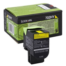Lexmark CS310 SC410 SC510 lézertoner eredeti Yellow 3K 70C2HY0 702HY nyomtatópatron & toner