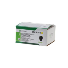 Lexmark Lexmark [CS/CX421] 78C20Y0 sárga eredeti 1,4k toner nyomtatópatron & toner
