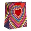 Leykam Alpina (BSB) BSB ajándéktasak (31,5x26x13,5 cm) színes szívek, Big Love (6)