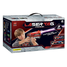  Lézerpisztoly és érzékelő tábla szett 2 játékos részére (68623) katonásdi