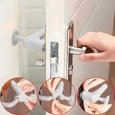 Leziter Ajtóütköző kilincsre szürke nyílászáró