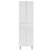 Leziter Bianca Plus Fürdőszobabútor - Magas Szekrény - 60 cm
