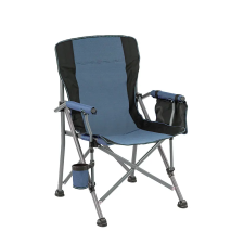 Leziter Comfort karfás horgász szék pohártartóval kék horgászszék, ágy