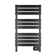 Leziter Elektromos törölközőszárító radiátor 450W fekete fűtőtest, radiátor
