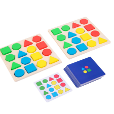 Leziter Fa geometria formák fajáték