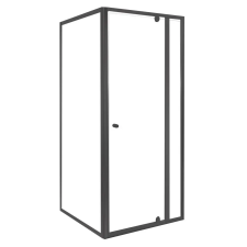 Leziter Flexi 80x80 cm sarokba szerelhető szögletes zuhanykabin zuhanytálca nélkül kád, zuhanykabin