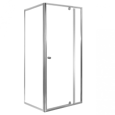 Leziter Flexi 80x90 cm sarokba szerelhető aszimmetrikus zuhanykabin zuhanytálca nélkül kád, zuhanykabin